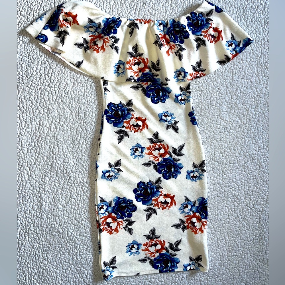 Midi Floral Dress. Worn Once.